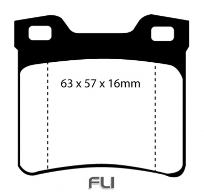 EBC DP21048 Greenstuff Remblokken