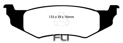 EBC DP21066 Greenstuff Remblokken