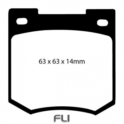 EBC DP2106 Greenstuff Remblokken