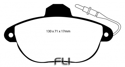 EBC DP21077 Greenstuff Remblokken