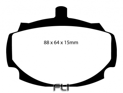 EBC DP2107 Greenstuff Remblokken