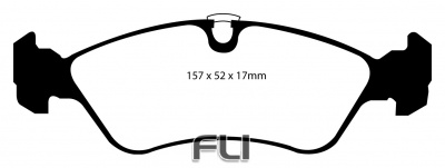 EBC DP21087 Greenstuff Remblokken