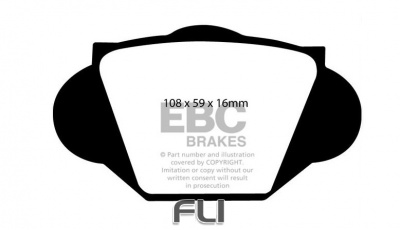 EBC DP2109 Greenstuff Remblokken