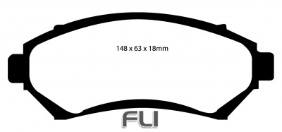 EBC DP21100 Greenstuff Remblokken