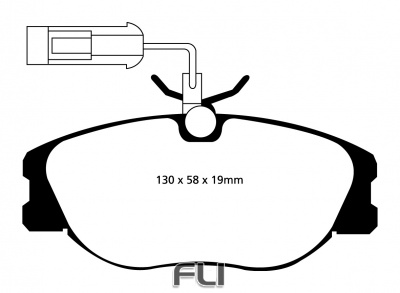 EBC DP21109 Greenstuff Remblokken
