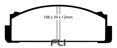 EBC DP2112 Greenstuff Remblokken