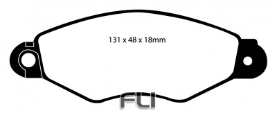 EBC DP21136 Greenstuff Remblokken