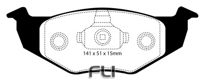 EBC DP21137 Greenstuff Remblokken