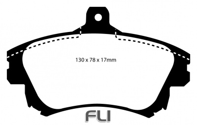 EBC DP21139 Greenstuff Remblokken