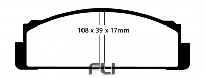 EBC DP2116 Greenstuff Remblokken