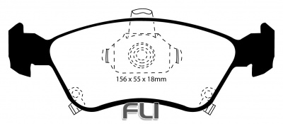 EBC DP21171 Greenstuff Remblokken
