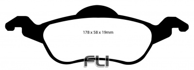 EBC DP21185 Greenstuff Remblokken