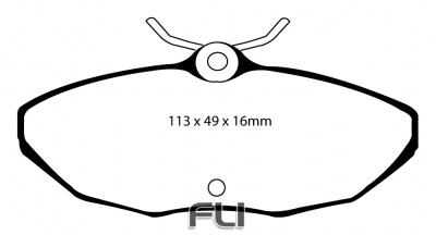 EBC DP21221_2 Greenstuff Remblokken