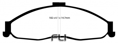 EBC DP21239 Greenstuff Remblokken