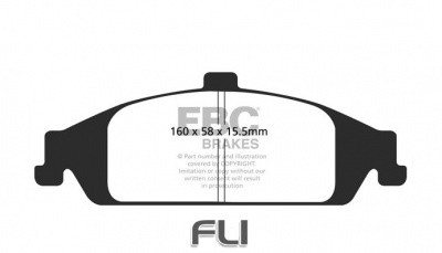 EBC DP21243 Greenstuff Remblokken