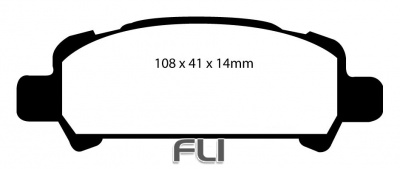 EBC DP21293 Greenstuff Remblokken