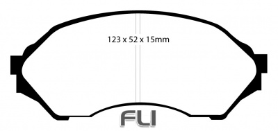 EBC DP21302 Greenstuff Remblokken