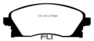 EBC DP21341 Greenstuff Remblokken