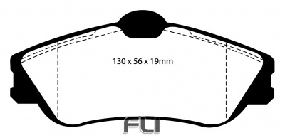 EBC DP21346 Greenstuff Remblokken