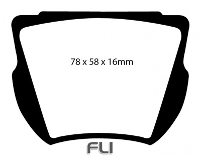 EBC DP2134 Greenstuff Remblokken