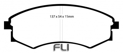 EBC DP21358_2 Greenstuff Remblokken