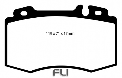 EBC DP21363 Greenstuff Remblokken