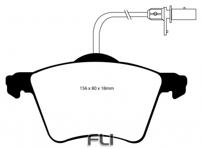 EBC DP21368 Greenstuff Remblokken