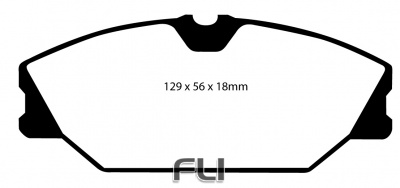 EBC DP21369 Greenstuff Remblokken