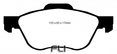 EBC DP21376 Greenstuff Remblokken