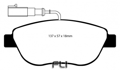 EBC DP21383_2 Greenstuff Remblokken