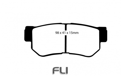 EBC DP21392 Greenstuff Remblokken