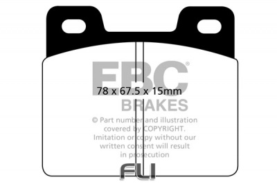 EBC DP213 standaard Remblokken