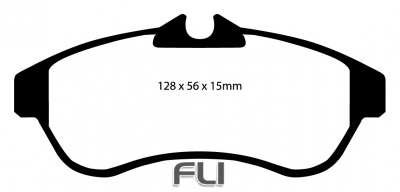 EBC DP21435 Greenstuff Remblokken