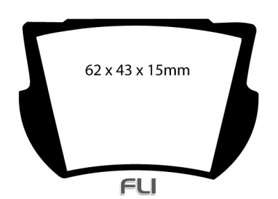 EBC DP2145 Greenstuff Remblokken