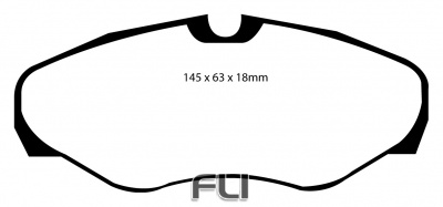 EBC DP21461 Greenstuff Remblokken