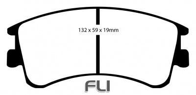 EBC DP21465 Greenstuff Remblokken