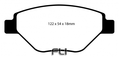 EBC DP21467 Greenstuff Remblokken