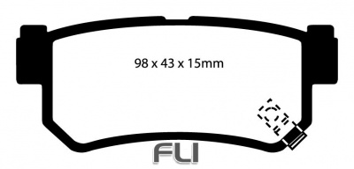 EBC DP21477 Greenstuff Remblokken