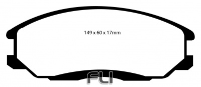 EBC DP21480 Greenstuff Remblokken