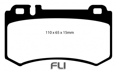 EBC DP21490 Greenstuff Remblokken