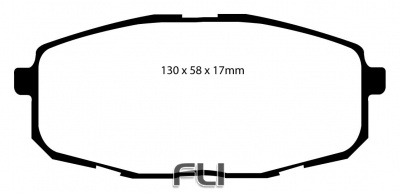 EBC DP21562 Greenstuff Remblokken