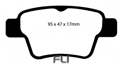 EBC DP21575 Greenstuff Remblokken