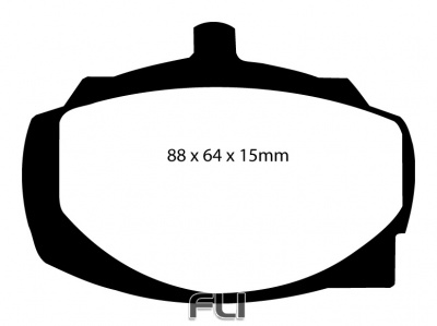 EBC DP2161 Greenstuff Remblokken