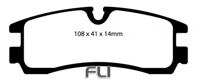 EBC DP21621_2 Greenstuff Remblokken