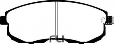 EBC DP21636 Greenstuff Remblokken