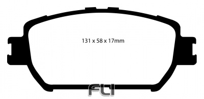 EBC DP21642 Greenstuff Remblokken
