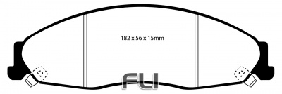 EBC DP21645 Greenstuff Remblokken