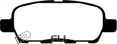 EBC DP21666 Greenstuff Remblokken