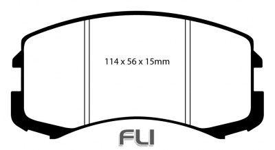 EBC DP21678 Greenstuff Remblokken
