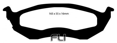 EBC DP21718 Greenstuff Remblokken